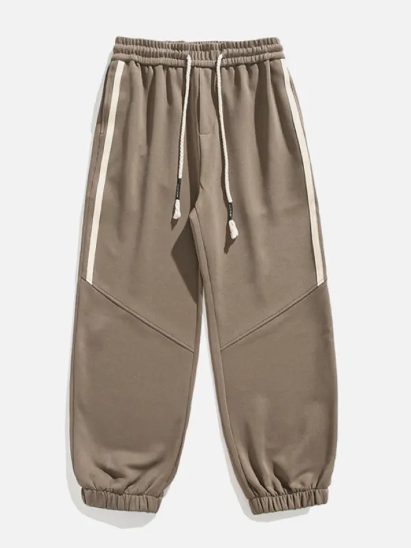 Aelfric Eden Stripe Patchwork Knit Joggers sold by Aelfric Eden