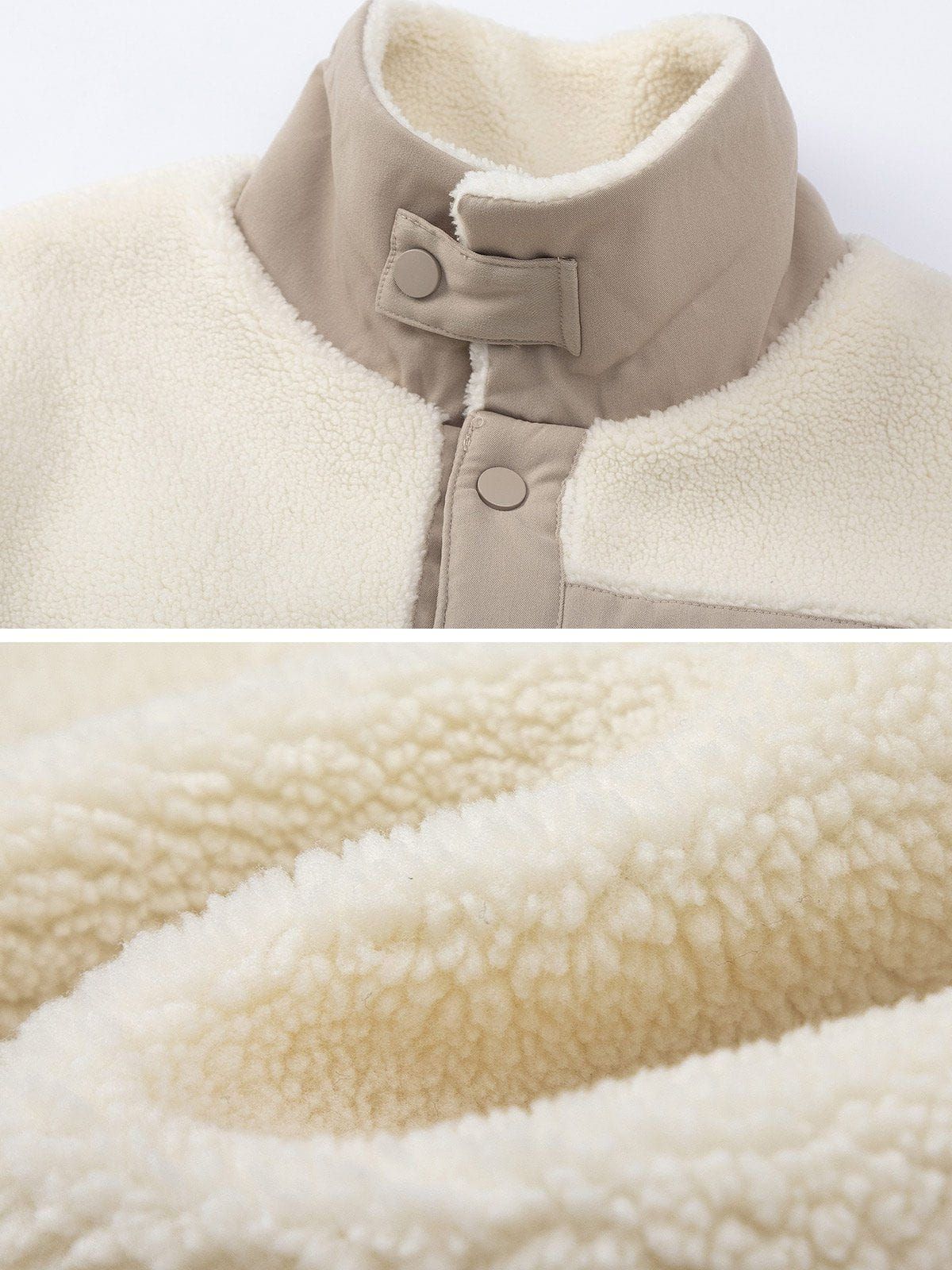 Aelfric Eden Solid Luxe Fleece Coat sold by Aelfric Eden product image thumbnail 4