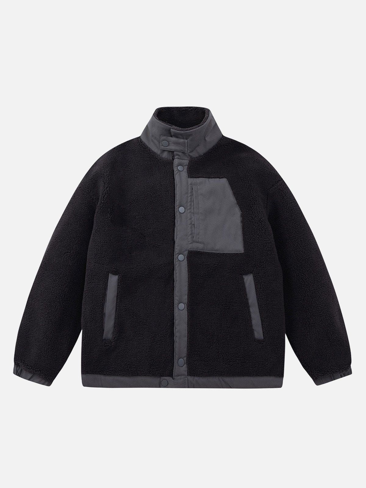 Aelfric Eden Solid Luxe Fleece Coat sold by Aelfric Eden product image thumbnail 2