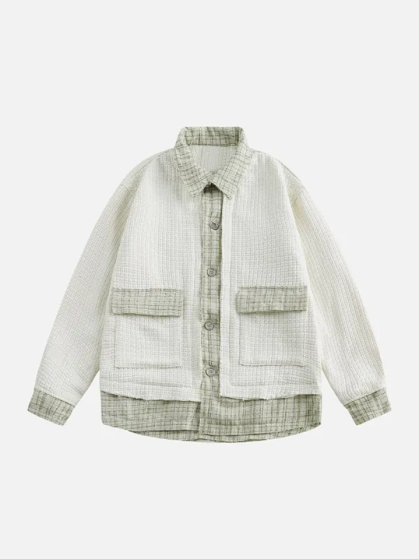 Aelfric Eden Patchwork Fold-over Jacket sold by Aelfric Eden