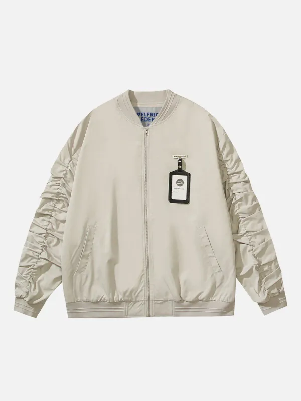 Aelfric Eden Vintage Listing Design Bomber Jacket sold by Aelfric Eden