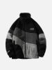 [New Year Gift] Aelfric Eden Patchwork Color Blocking Sherpa Coat sold by Aelfric Eden