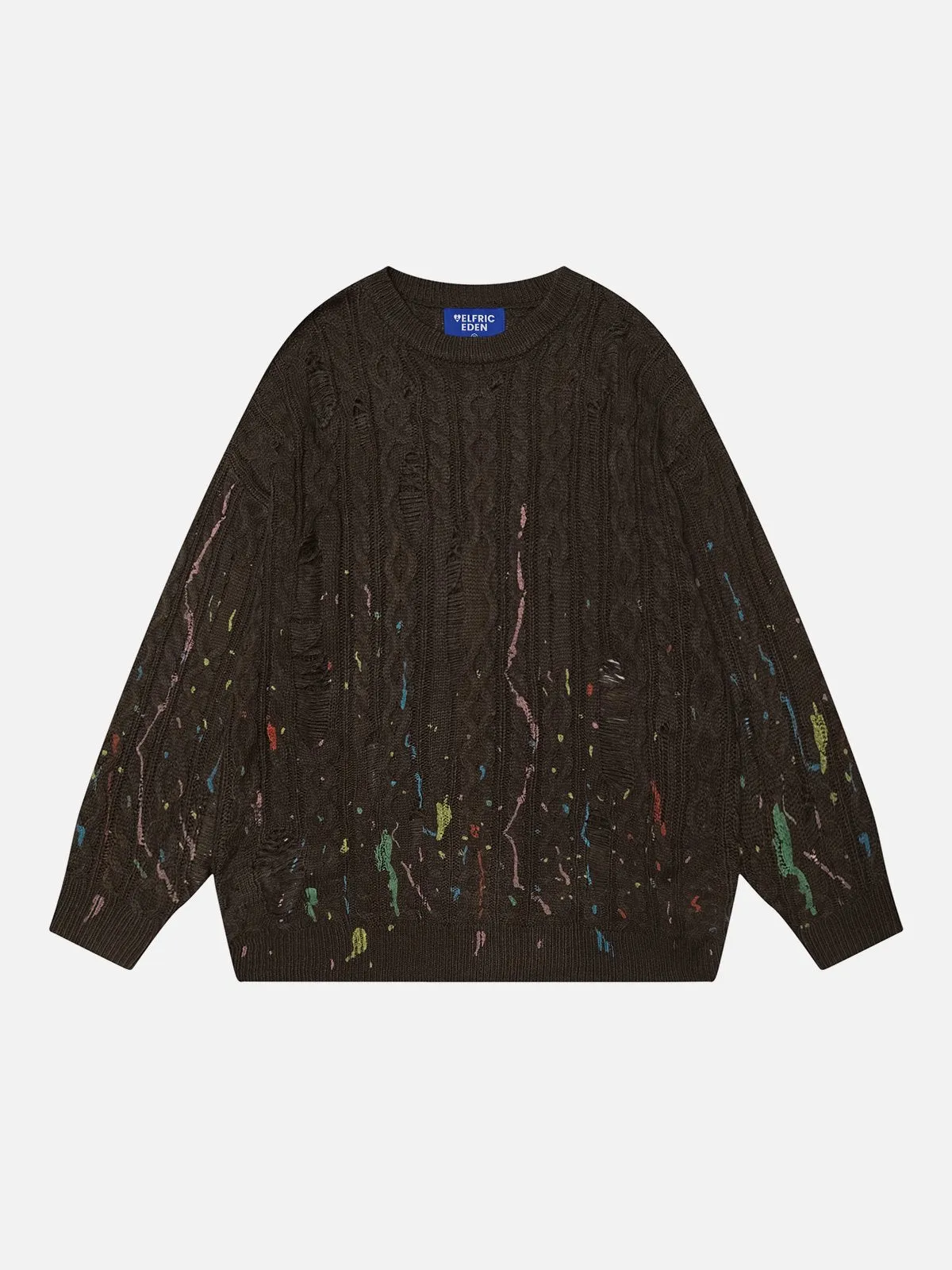 Aelfric Eden Splash-Ink Distressed Sweater sold by Aelfric Eden product image thumbnail 3