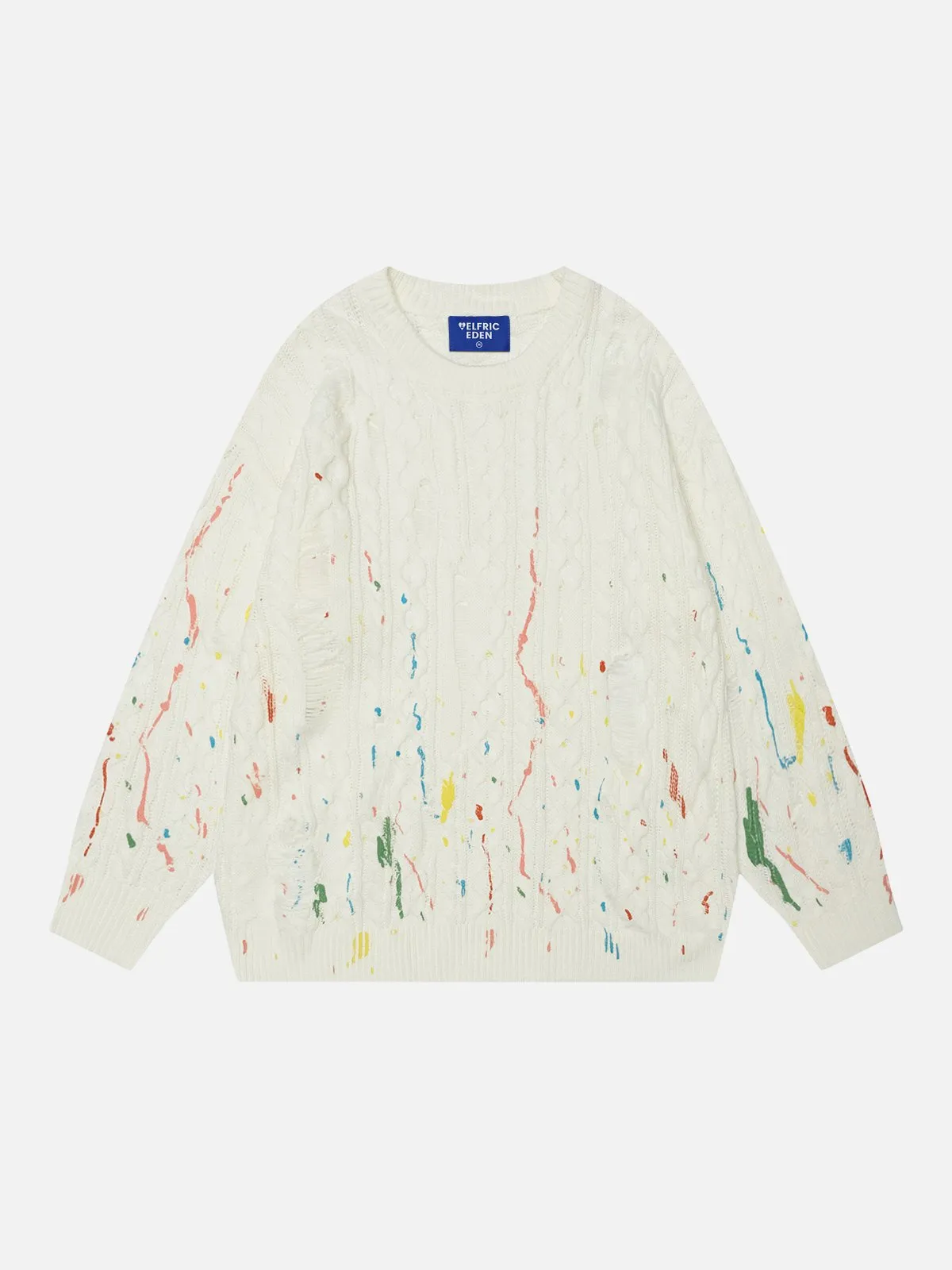 Aelfric Eden Splash-Ink Distressed Sweater sold by Aelfric Eden product image thumbnail 2