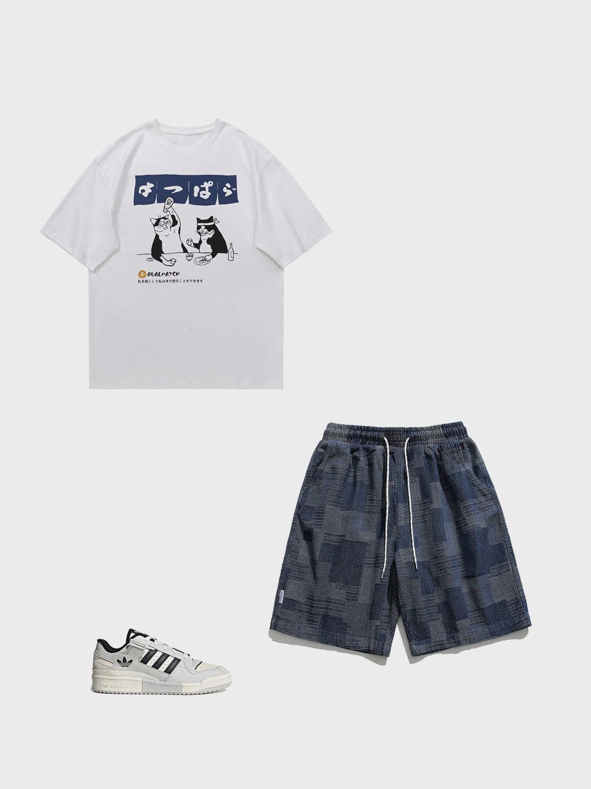 Aelfric Eden The Cat After Work Print Tee sold by Aelfric Eden product image thumbnail 4