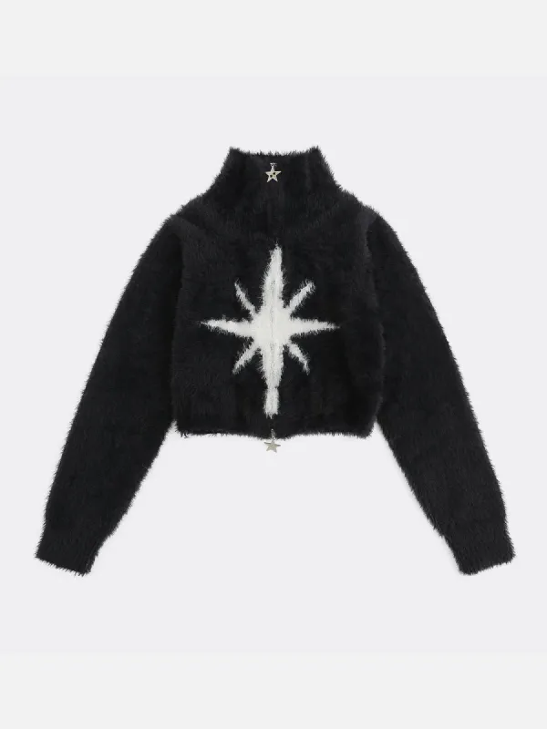 Vintage Star Embroidery Regular Sweater made by Aelfric Eden