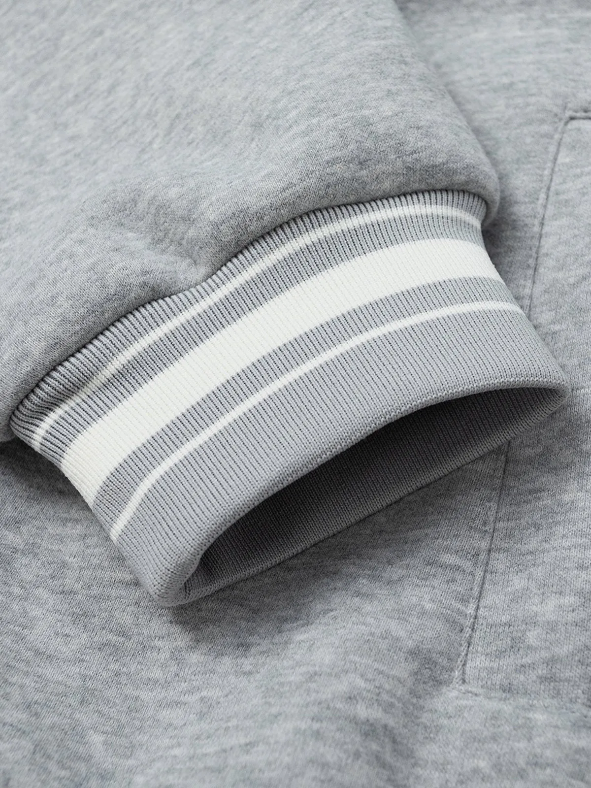 Aelfric Eden Basic Embroidery Varsity Jacket sold by Aelfric Eden product image thumbnail 5