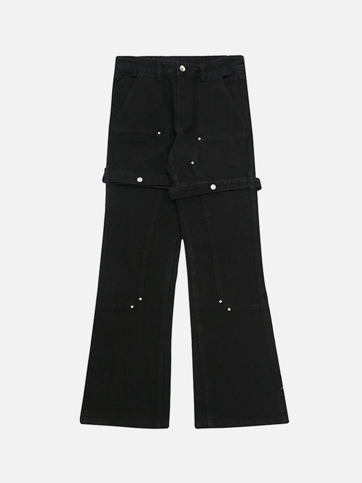 Aelfric Eden Patchwork Woven Ribbon Jeans sold by Aelfric Eden