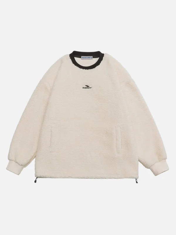 Aelfric Eden Drawstring Sherpa Sweatshirt sold by Aelfric Eden