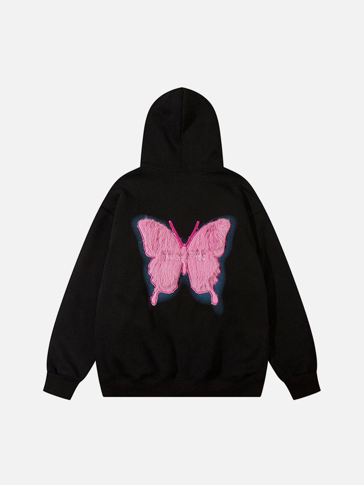 Aelfric Eden Flocking Butterfly Zip Up Hoodie sold by Aelfric Eden
