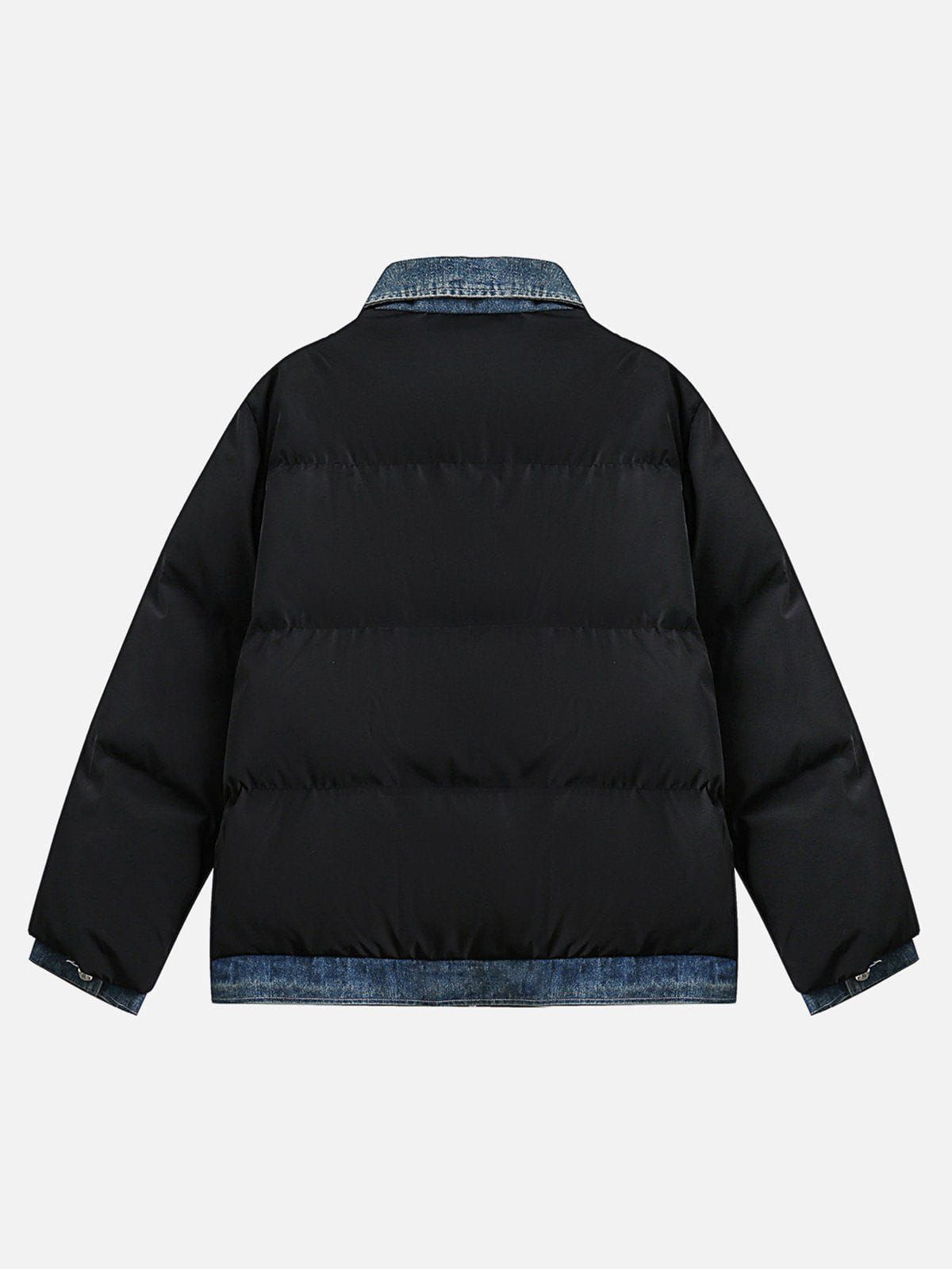 Aelfric Eden Denim Patchwork Coat sold by Aelfric Eden product image thumbnail 2