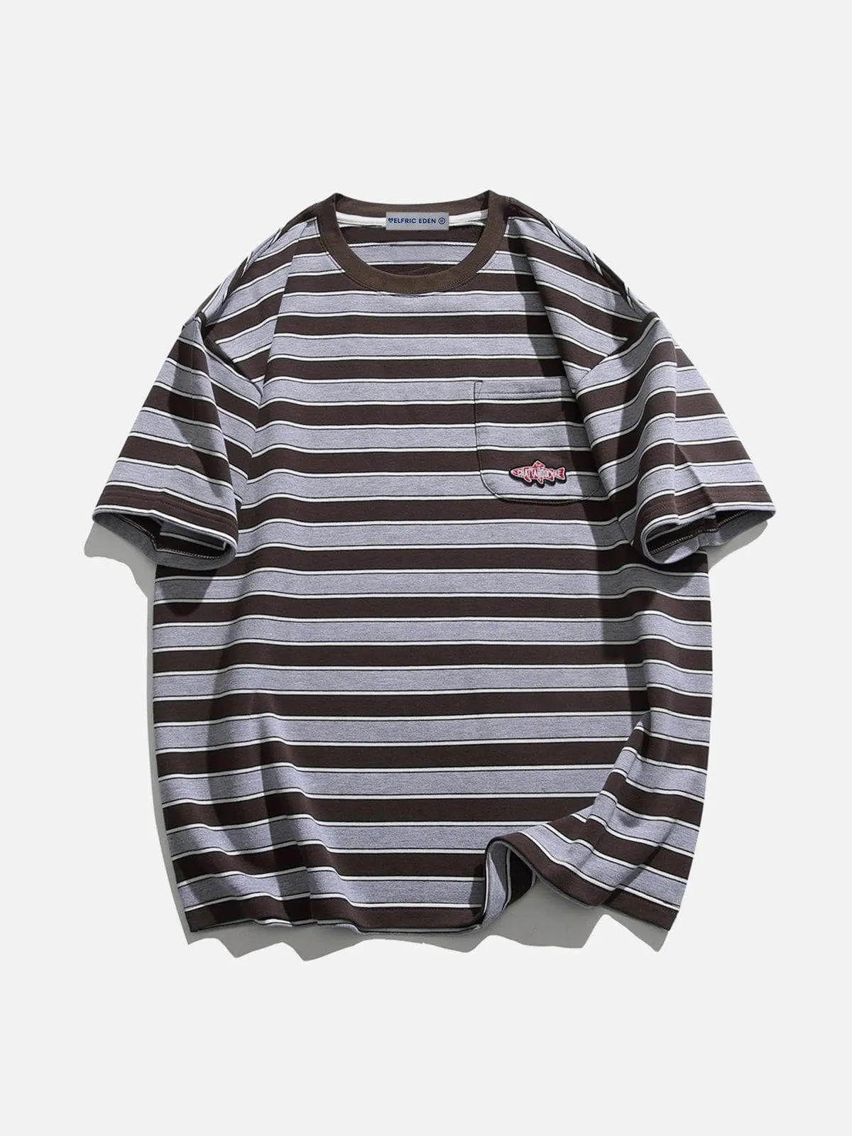 Aelfric Eden Stripe 3D Embroidery Tee sold by Aelfric Eden