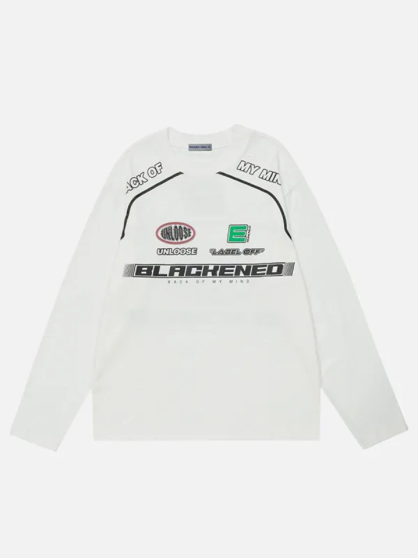 Aelfric Eden Racing Plastisol Print Sweatshirt sold by Aelfric Eden
