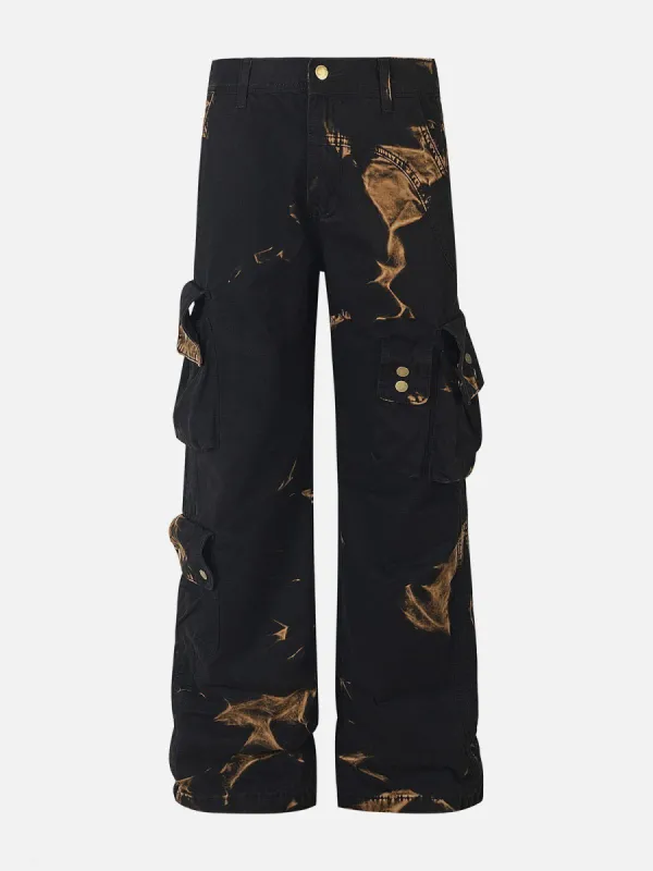 Aelfric Eden Flame Print Cargo Pants sold by Aelfric Eden