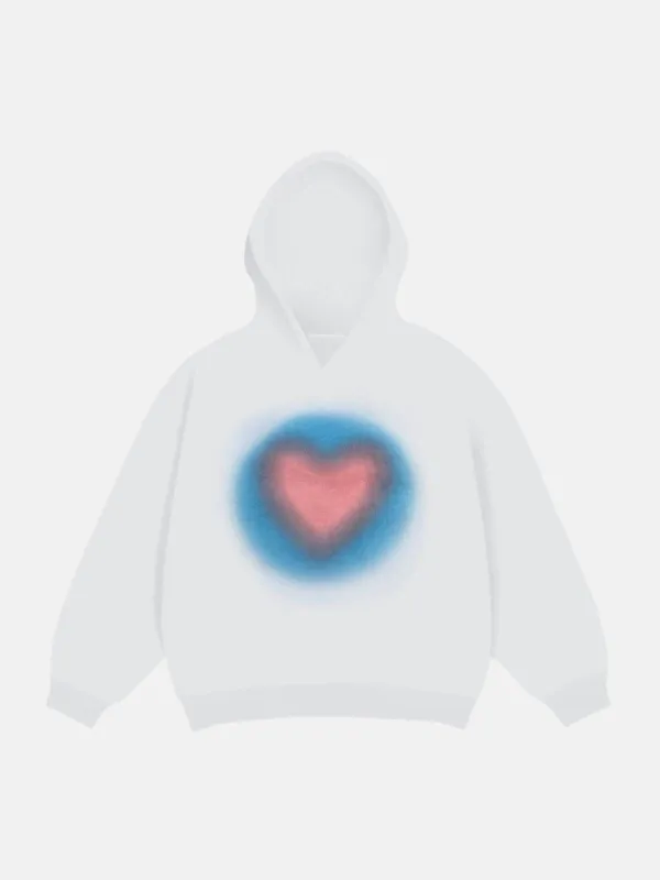 Aelfric Eden Heart Print Hoodie sold by Aelfric Eden