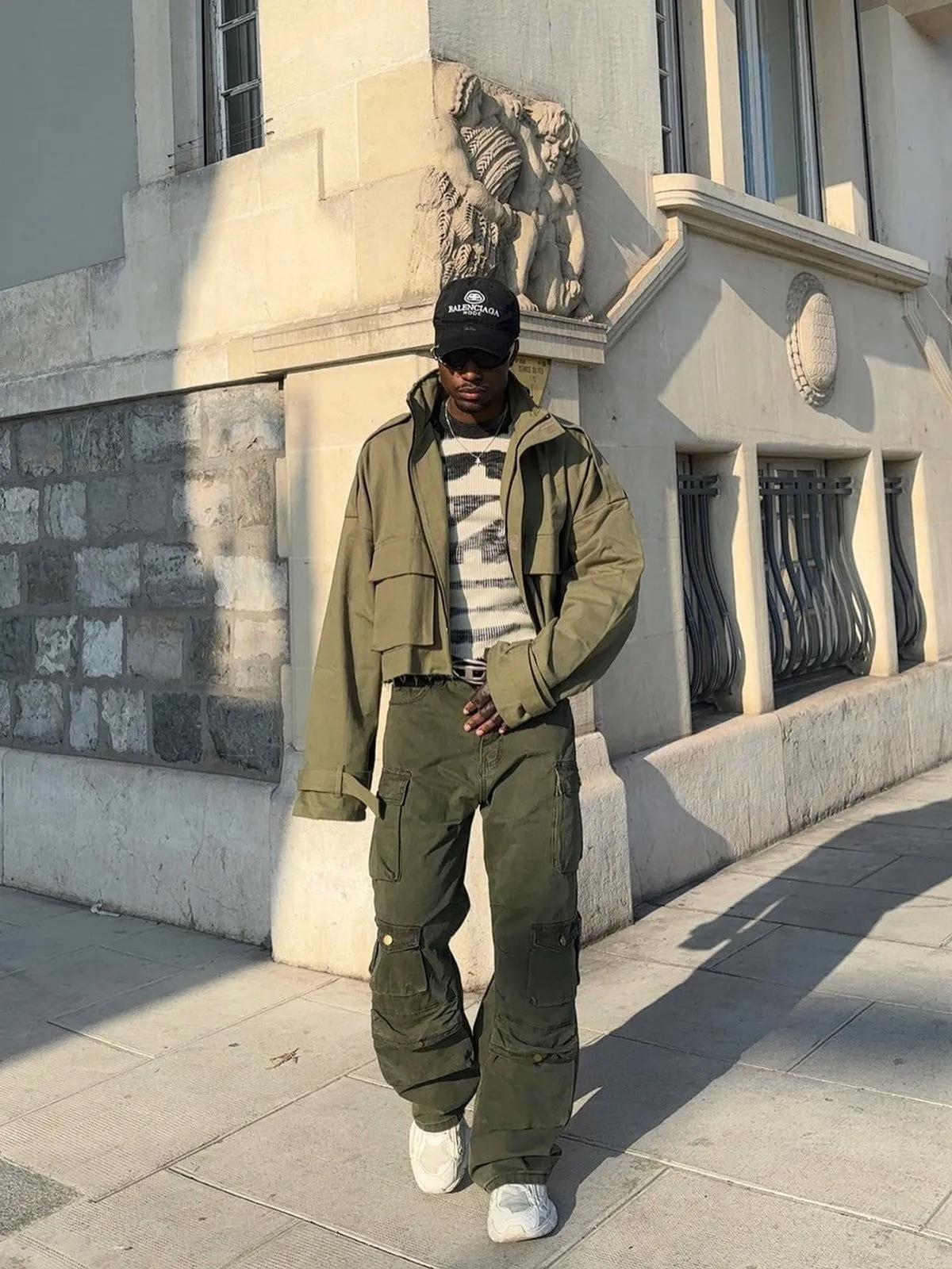 Aelfric Eden Vintage Multi-pocket Baggy Pants sold by Aelfric Eden