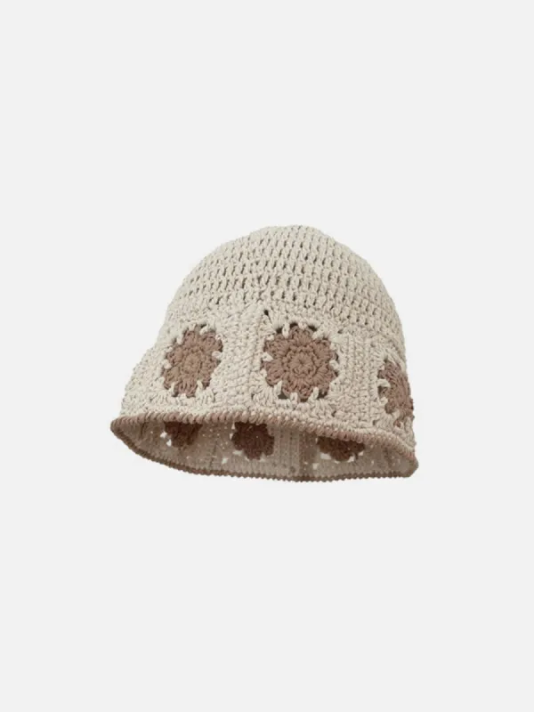 Floral Cut-Out Bucket Hat sold by Aelfric Eden