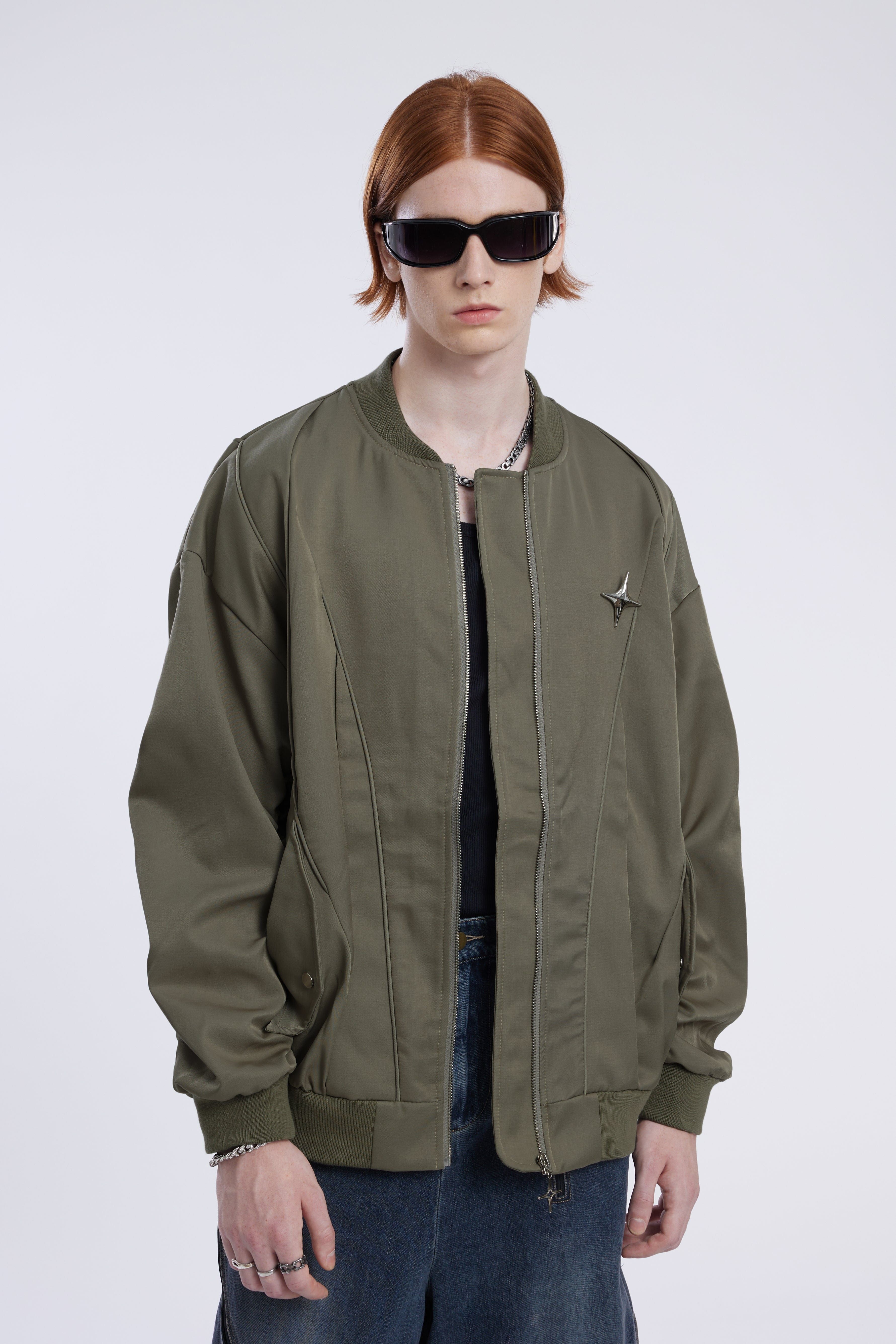 Aelfric Eden Star Zip Up Wrinkle Jacket sold by Aelfric Eden product image thumbnail 2