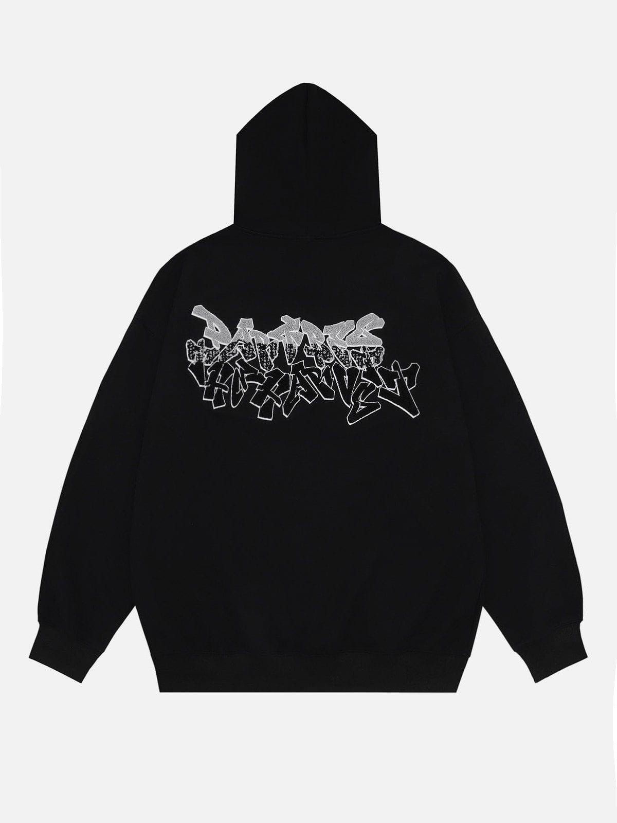 Aelfric Eden Letter Towel Embroidery Hoodie sold by Aelfric Eden