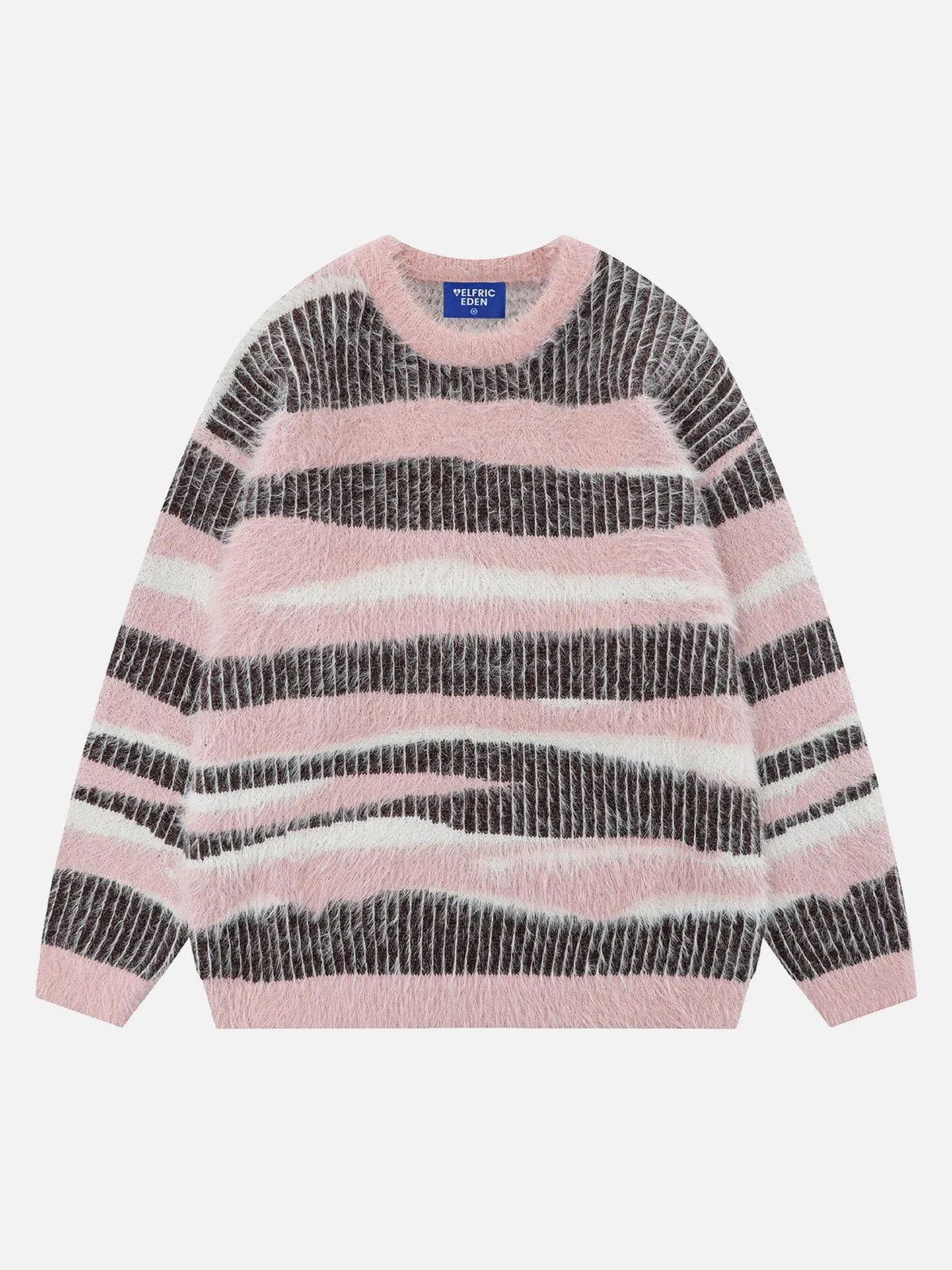 Aelfric Eden Creative Striped Patchwork Sweater sold by Aelfric Eden
