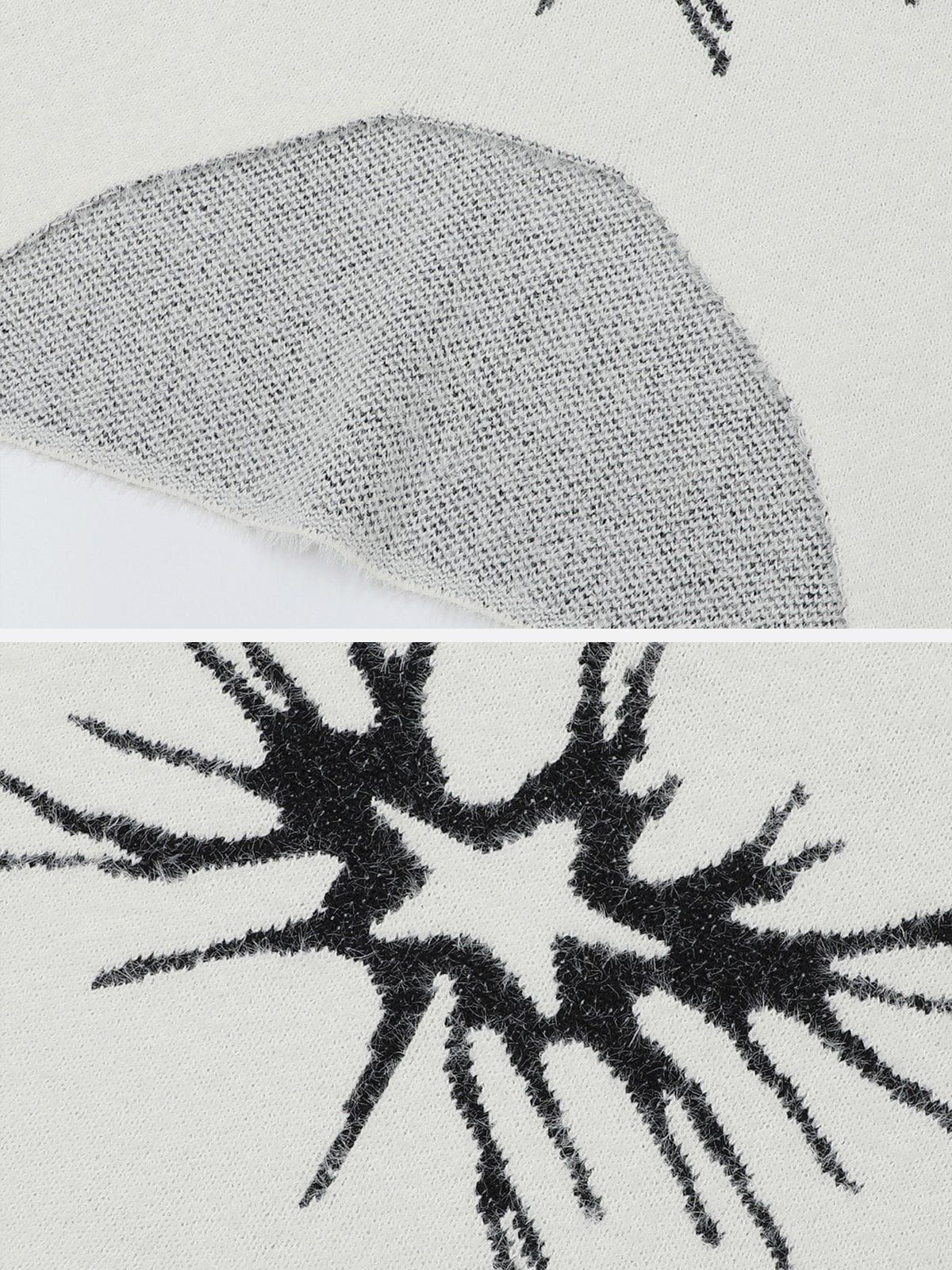 Aelfric Eden Star Design Irregular Hem Sweater sold by Aelfric Eden product image thumbnail 4