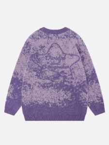 Aelfric Eden Tie-Dye Star Print Sweater sold by Aelfric Eden