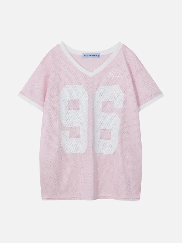 Aelfric Eden 96 Mesh V-Neck Football Jersey sold by Aelfric Eden
