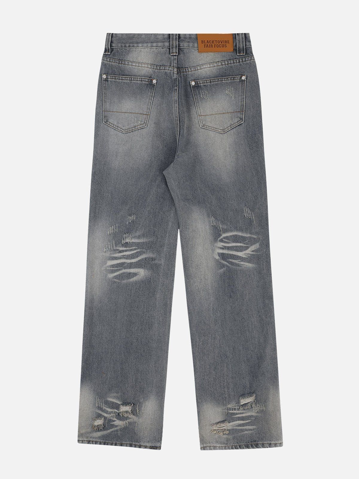 Aelfric Eden Distressed Washed Jeans sold by Aelfric Eden product image thumbnail 2