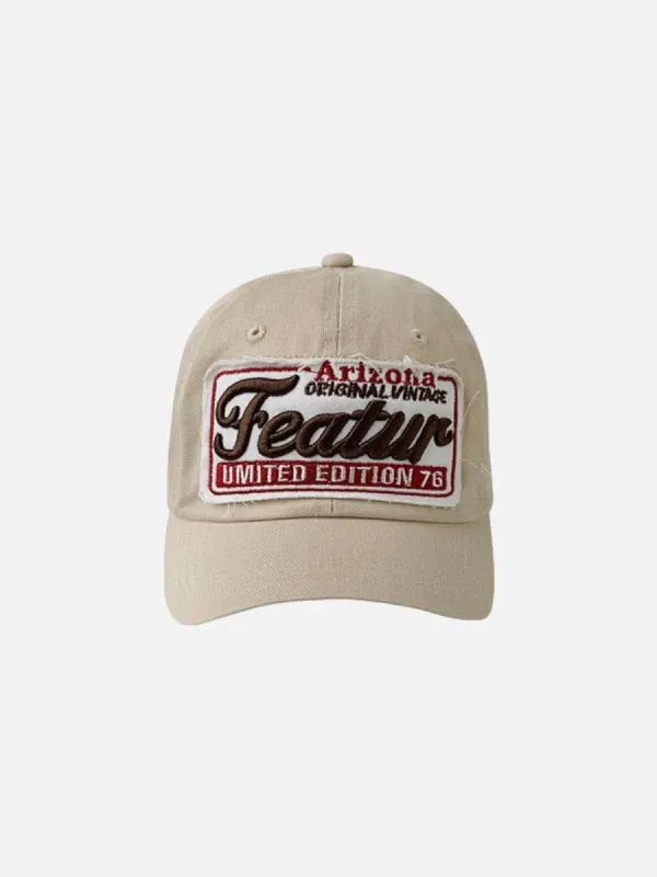 Vintage Embroidery Letter Cap sold by Aelfric Eden