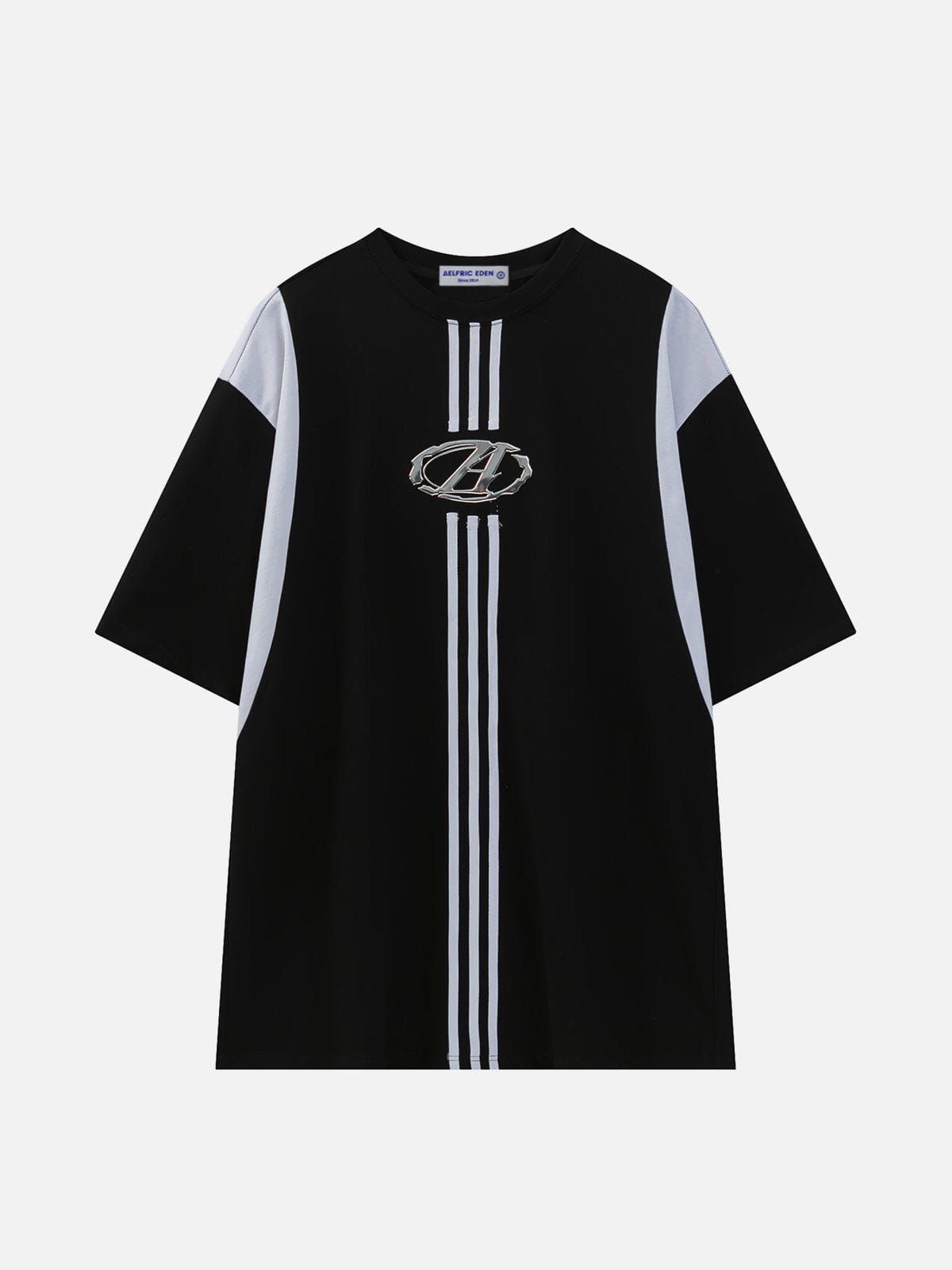 Aelfric Eden Patchwork Stripes Tee sold by Aelfric Eden product image thumbnail 2