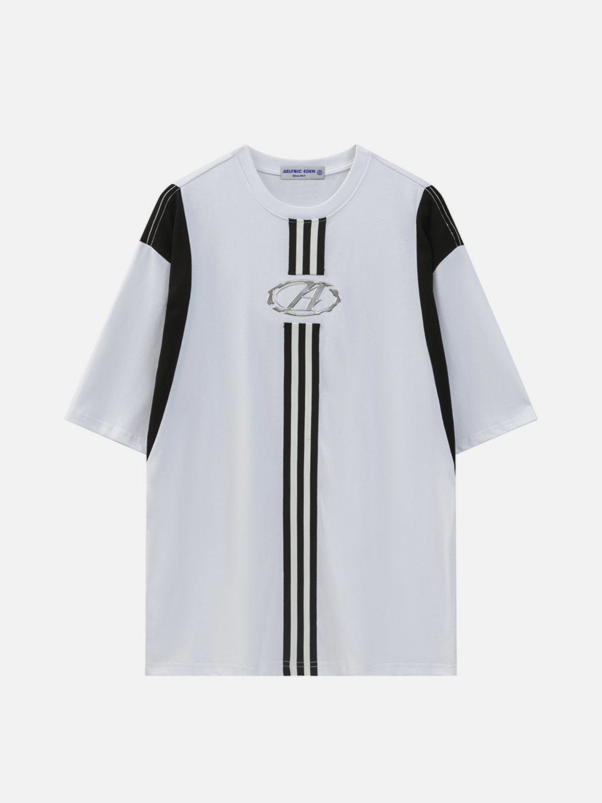 Aelfric Eden Patchwork Stripes Tee sold by Aelfric Eden