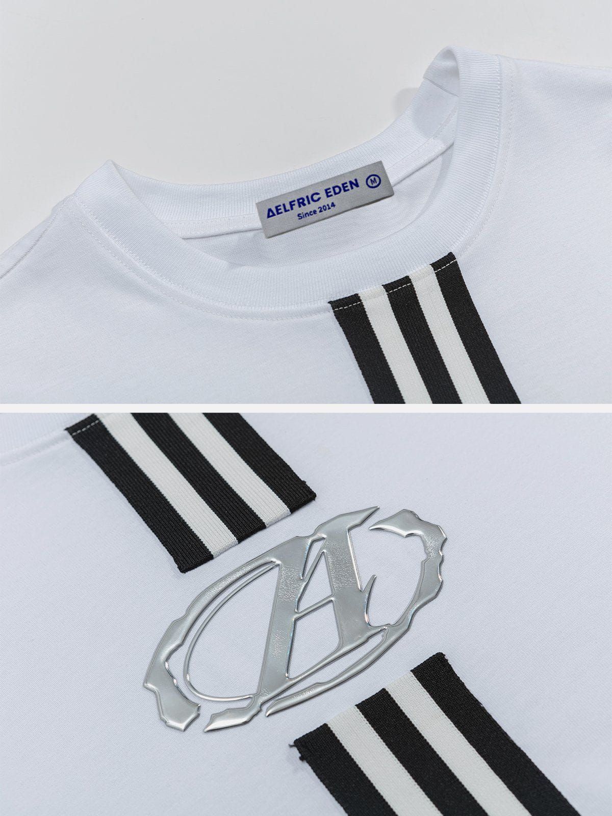 Aelfric Eden Patchwork Stripes Tee sold by Aelfric Eden product image thumbnail 4