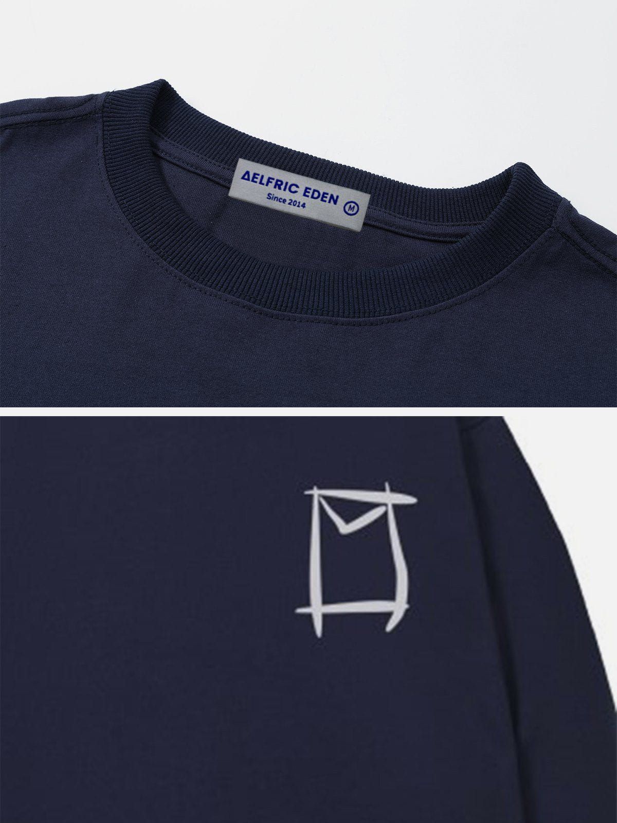 Aelfric Eden Sketch Print Sweatshirt sold by Aelfric Eden product image thumbnail 8