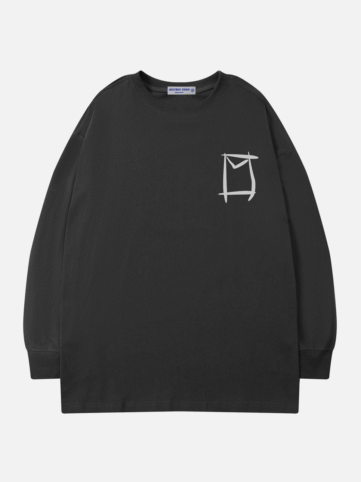 Aelfric Eden Sketch Print Sweatshirt sold by Aelfric Eden product image thumbnail 3