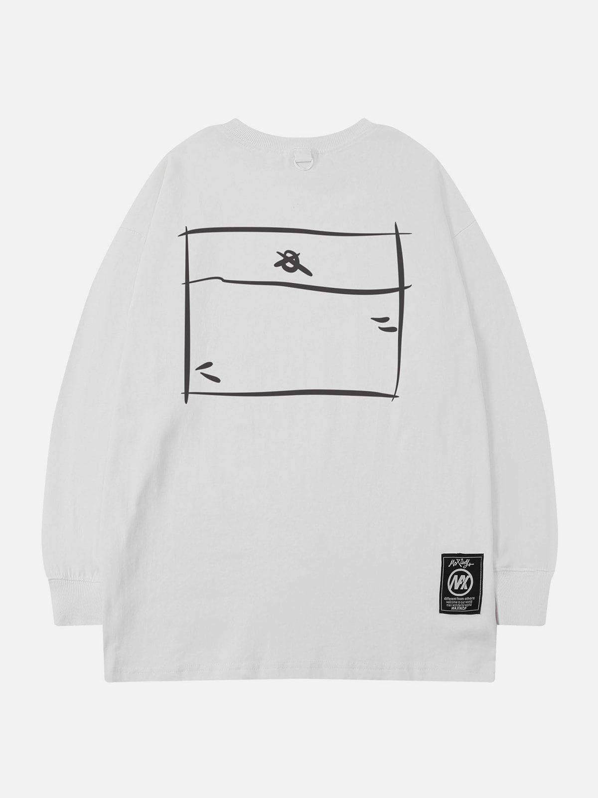 Aelfric Eden Sketch Print Sweatshirt sold by Aelfric Eden