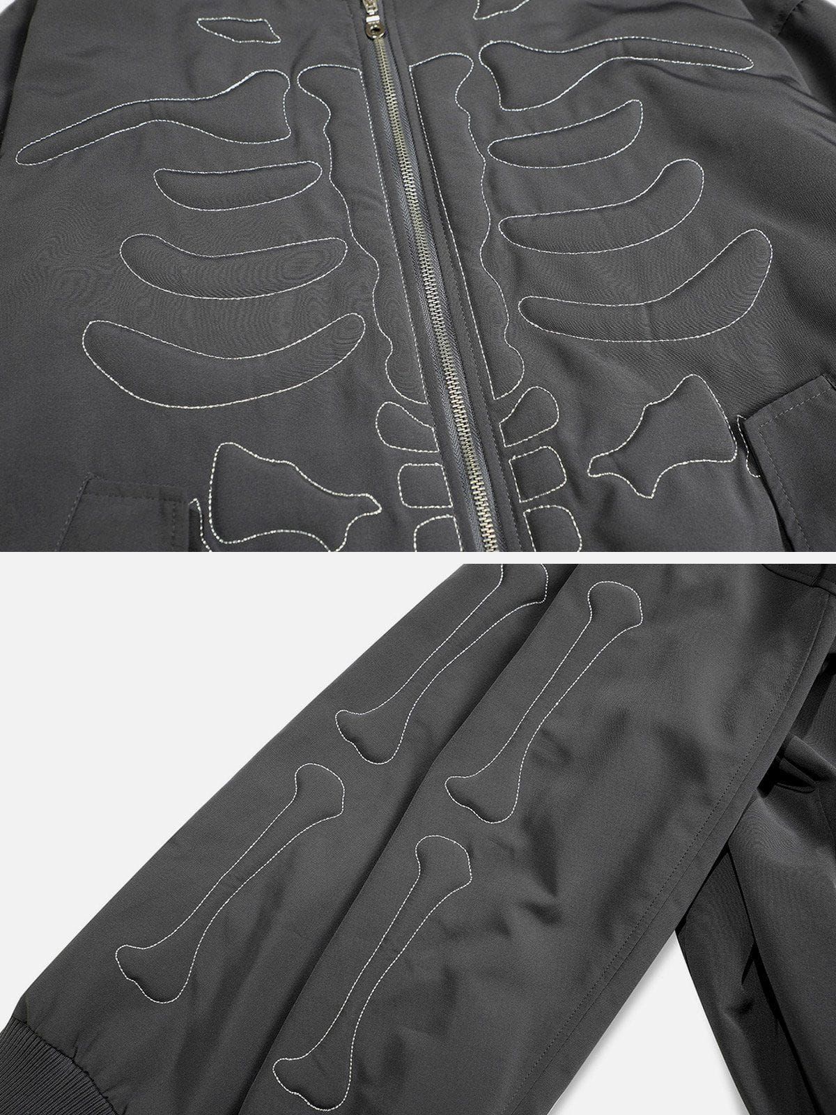 Aelfric Eden Embroidery Skeleton Jacket sold by Aelfric Eden product image thumbnail 4