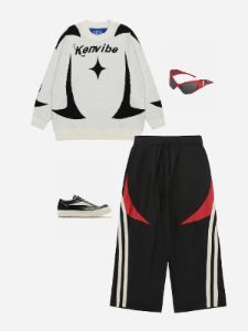 Aelfric Eden Racing Jacquard Graphic Sweater sold by Aelfric Eden