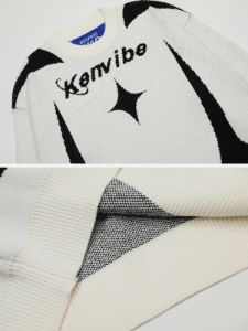Aelfric Eden Racing Jacquard Graphic Sweater sold by Aelfric Eden