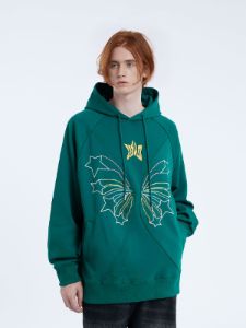 Aelfric Eden Embroidery Creative Pattern Hoodie sold by Aelfric Eden