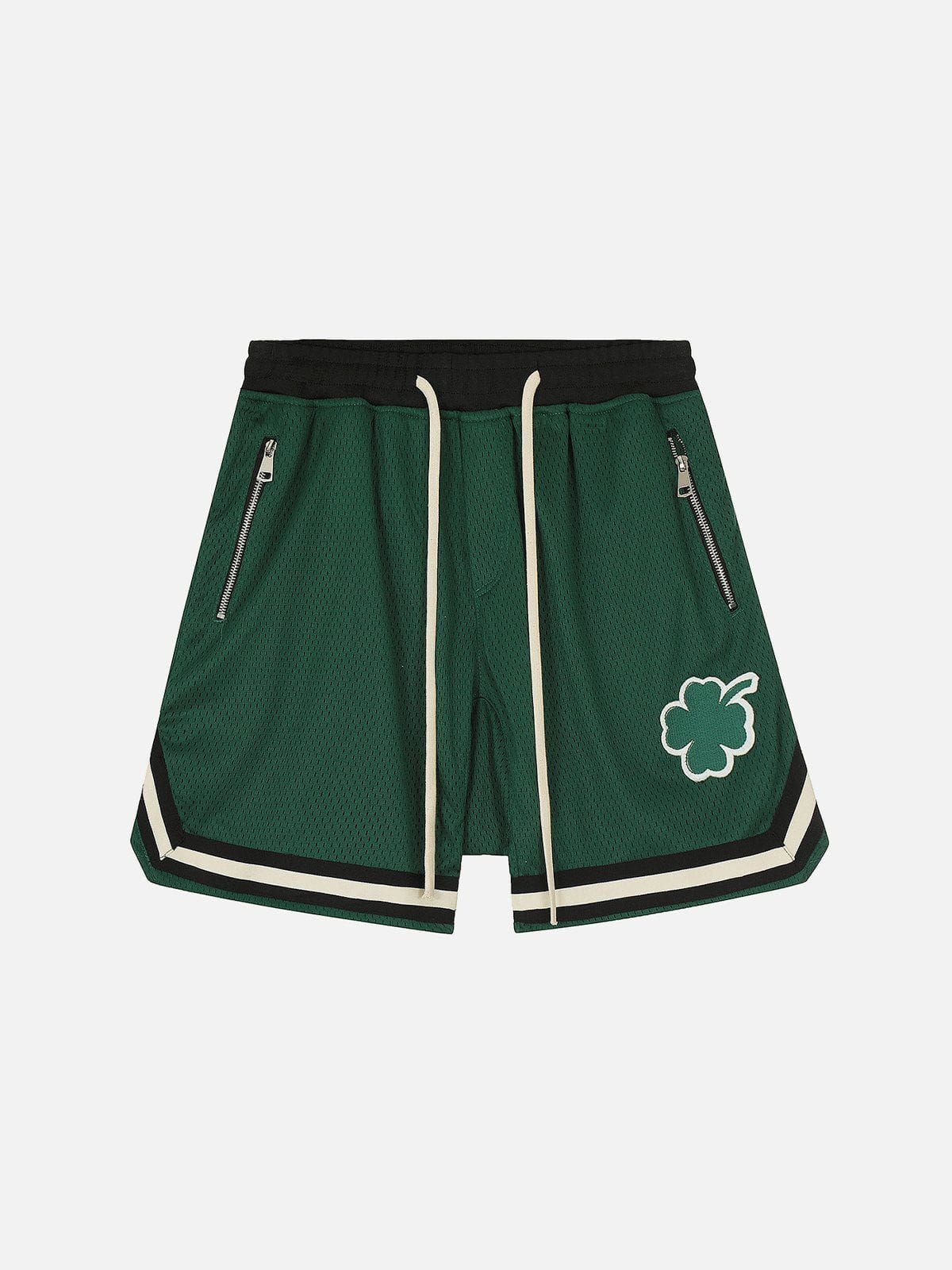 Aelfric Eden Embroidered Four-leaf Clover Shorts sold by Aelfric Eden product image thumbnail 2