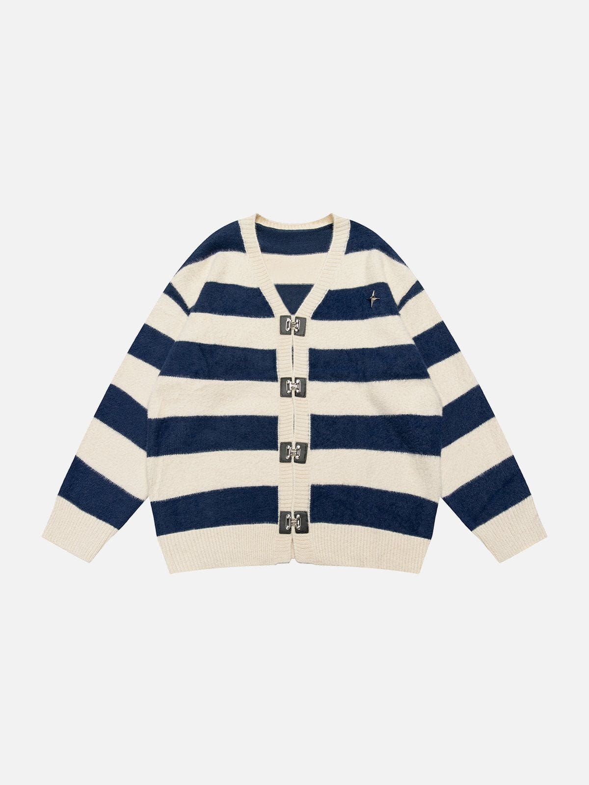 Aelfric Eden Star Stripes Mohair Snap Cardigan sold by Aelfric Eden product image thumbnail 3