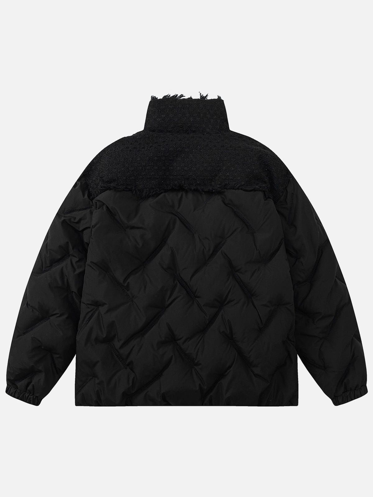 Aelfric Eden Fringe Patchwork Winter Coat sold by Aelfric Eden product image thumbnail 2