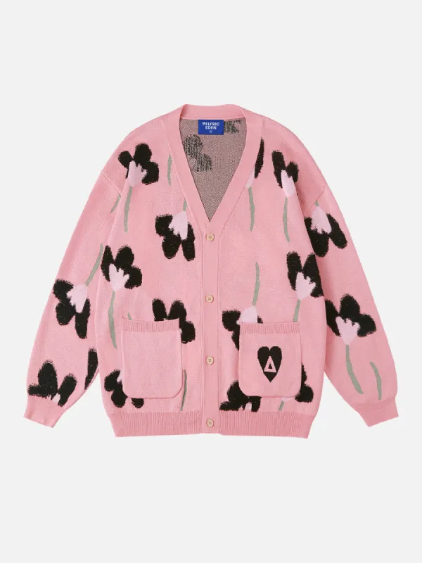 Aelfric Eden Knit Flower Cardigan sold by Aelfric Eden