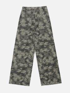 Camouflage Multi-Pocket Cargo Pants sold by Aelfric Eden