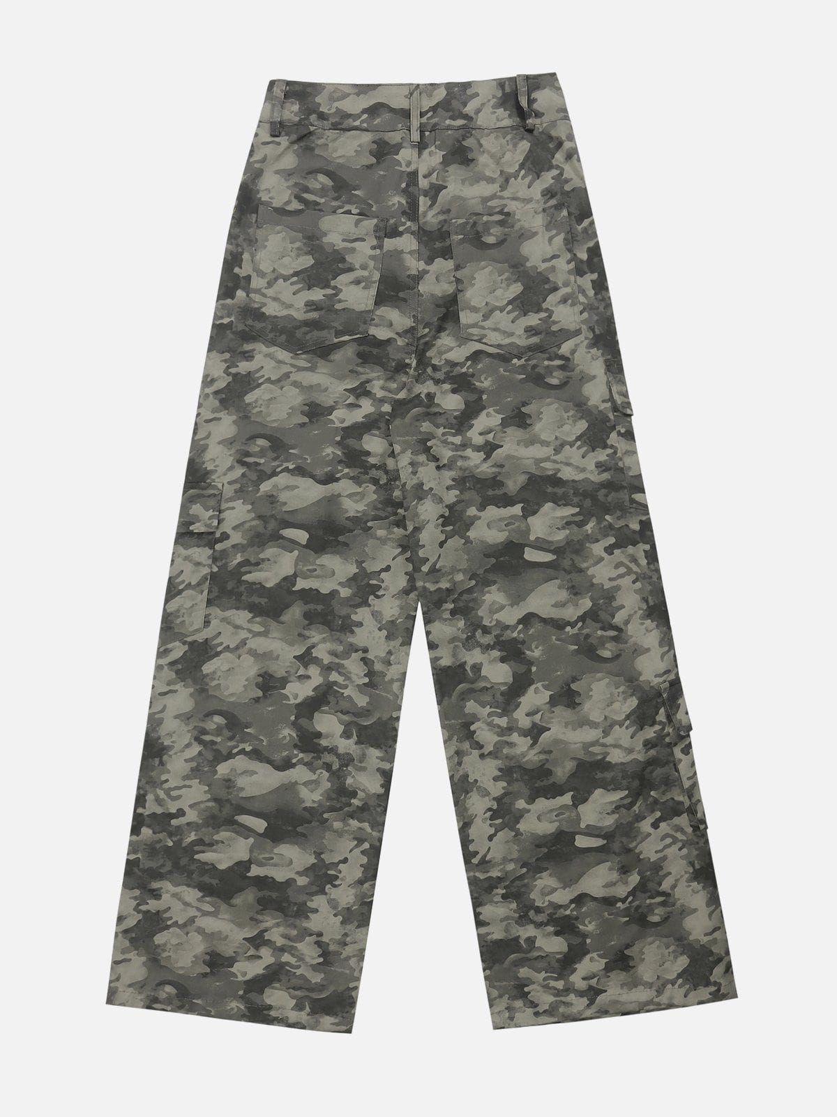 Camouflage Multi-Pocket Cargo Pants sold by Aelfric Eden product image thumbnail 3