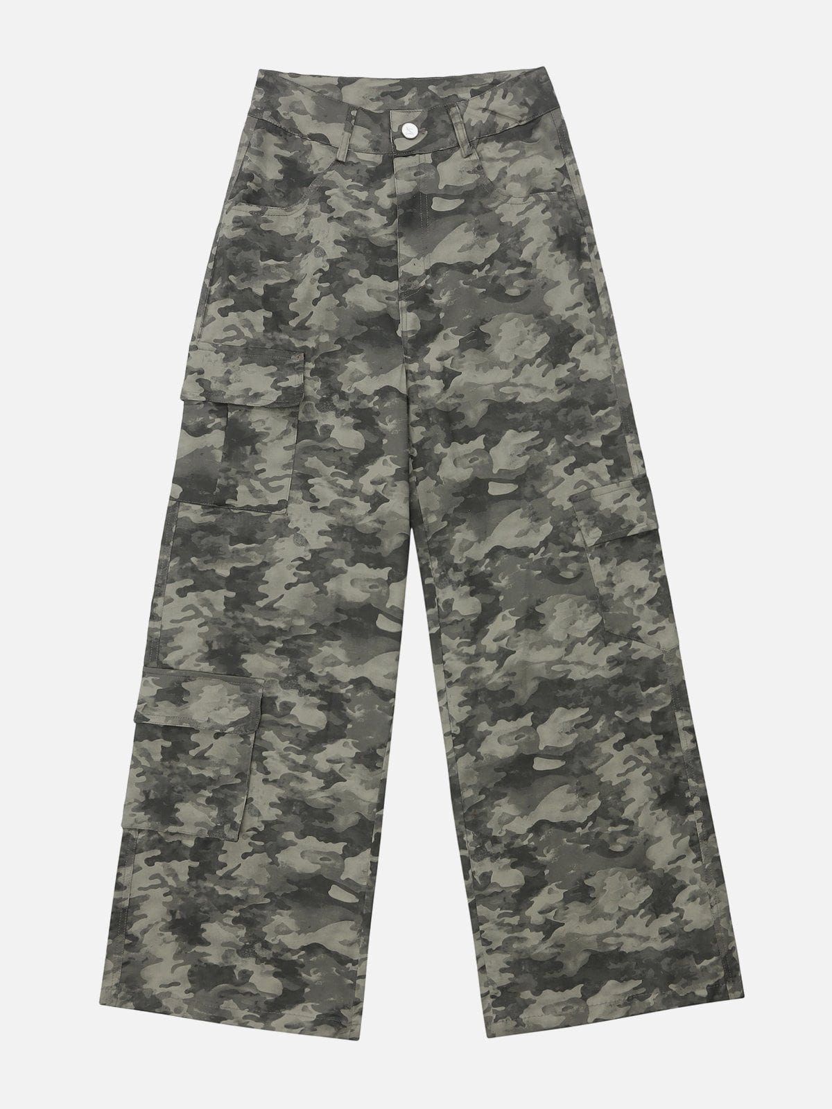 Camouflage Multi-Pocket Cargo Pants sold by Aelfric Eden