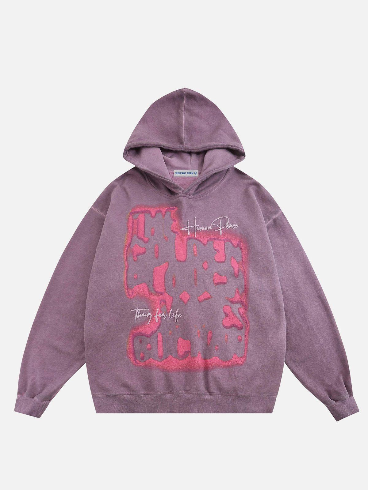 Aelfric Eden Washed Abstraction Print Hoodie sold by Aelfric Eden product image thumbnail 2