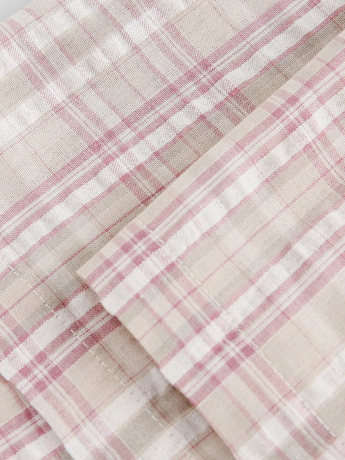 Aelfric Eden Bow Plaid Short Sleeve Shirt sold by Aelfric Eden product image thumbnail 4