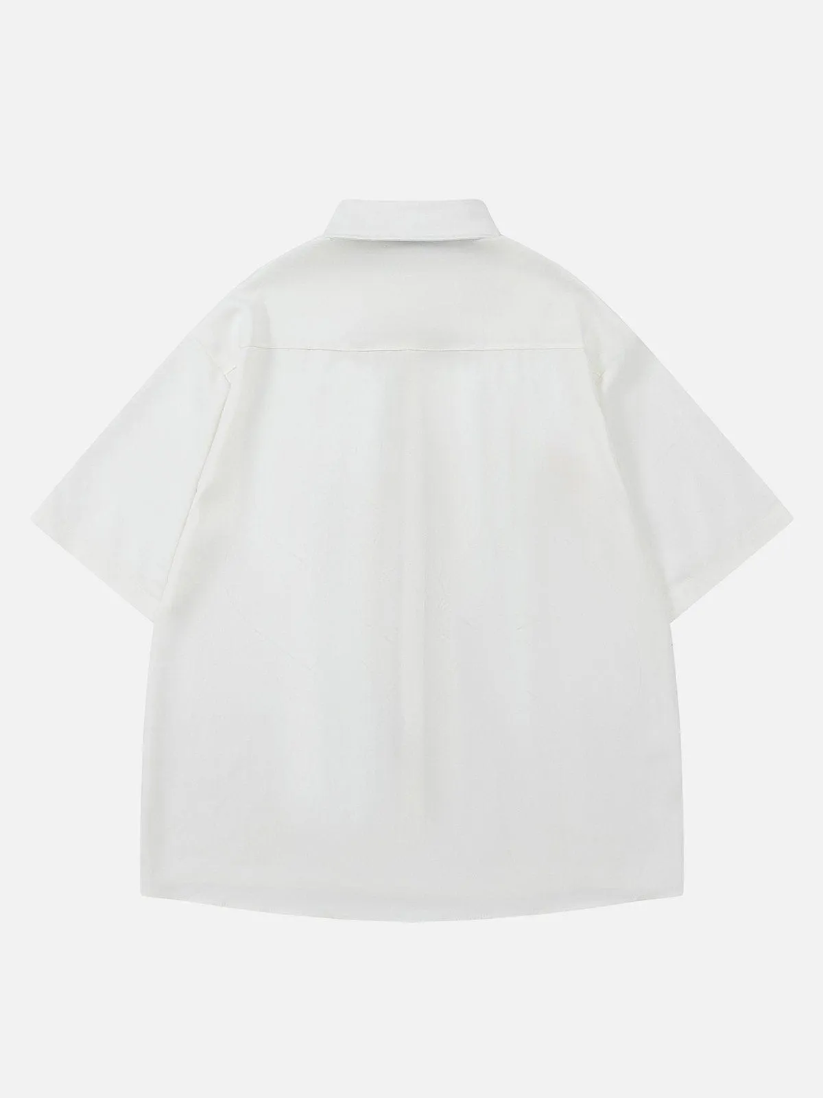 Aelfric Eden Embroidery Flower Short Sleeve Shirt sold by Aelfric Eden product image thumbnail 2