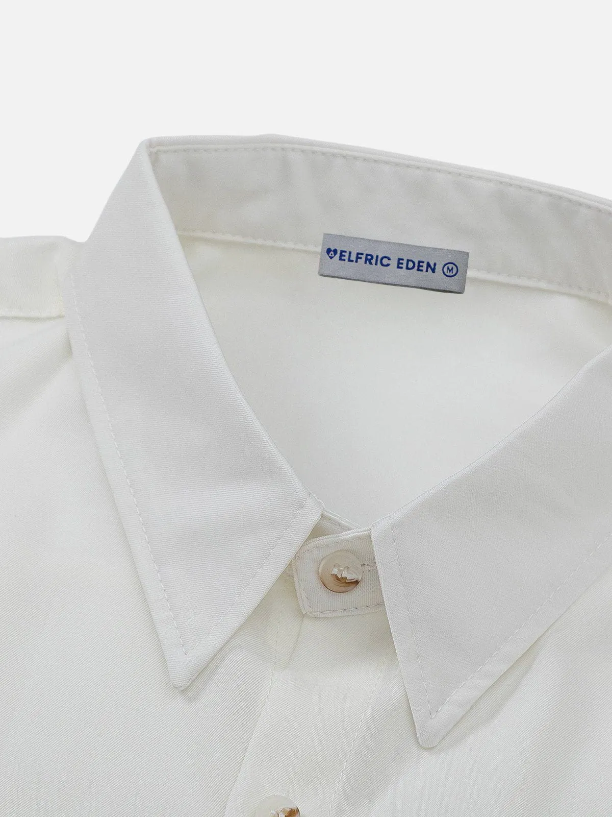 Aelfric Eden Embroidery Flower Short Sleeve Shirt sold by Aelfric Eden product image thumbnail 4